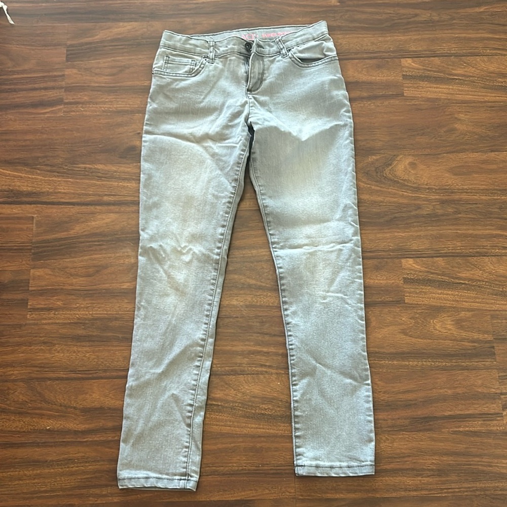 PLACE Super Skinny Jeans (light Grey)